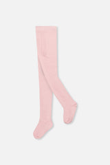 Knit Textured Tights Dusty Pink-0