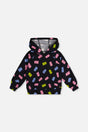 Printed Hoodie Black Printed Gummy Bears-0