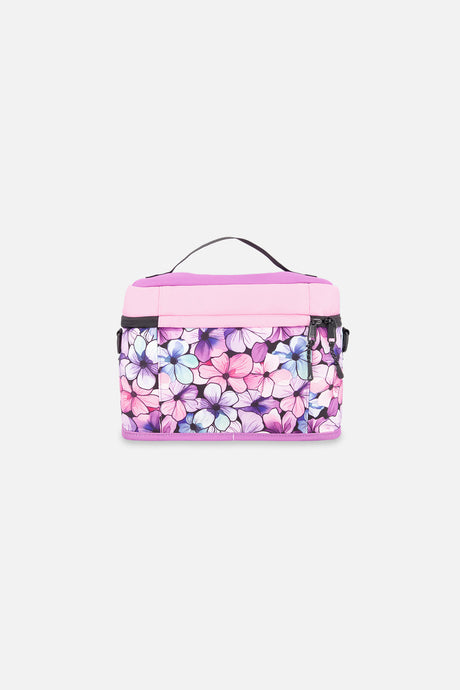 Lunch Box Black Floral Print-1