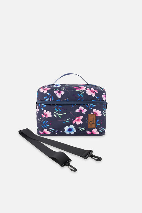 Lunch Box Blue Floral Print-0