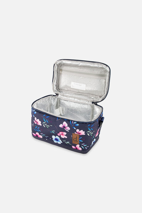 Lunch Box Blue Floral Print-2