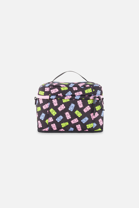 Lunch Box Black Printed Gummy Bears-1
