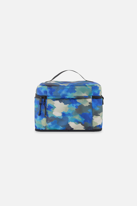 Lunch Box Blue And Grey Camouflage-2