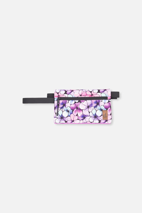 Pencil Case Black Floral Print-0