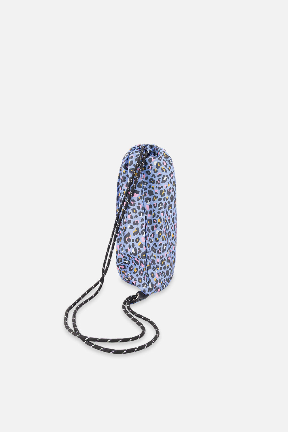 Leopard Print Drawstrings Drawstring Bag Blue Leopard Print – Jenni Kidz
