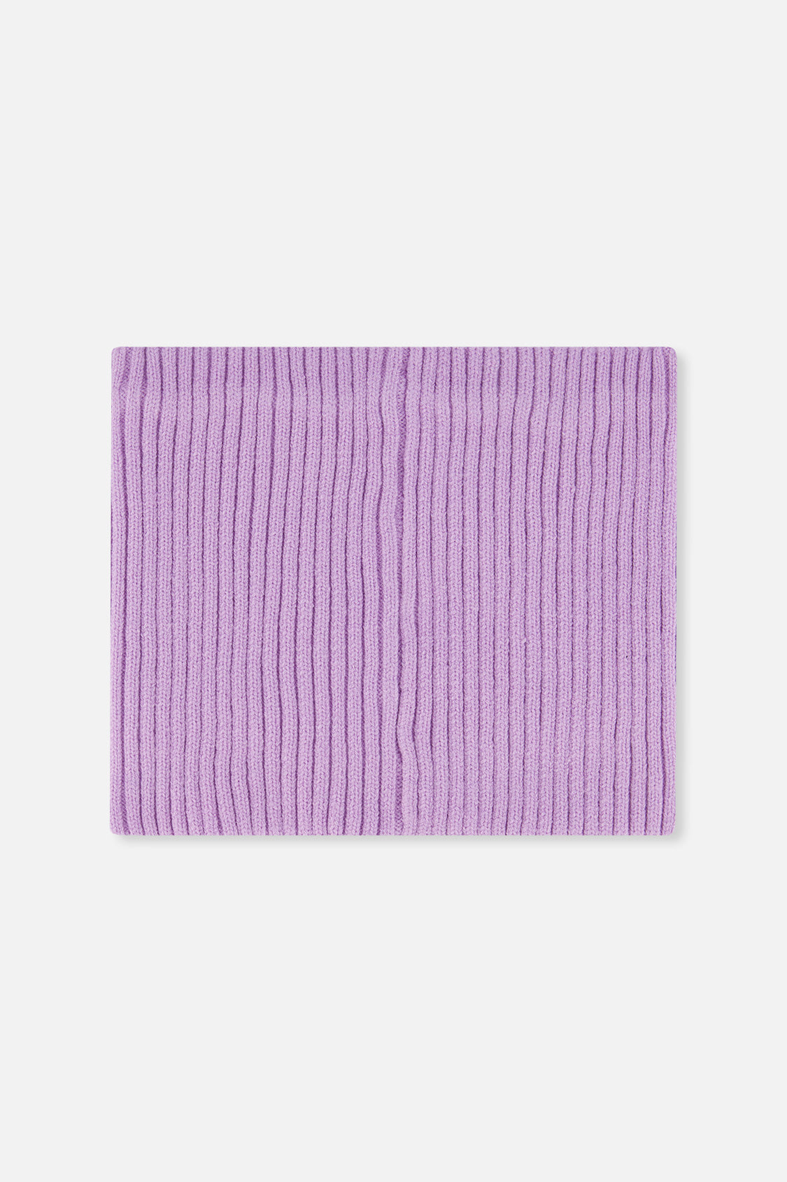 Baby Ribbed Knit Neckwarmer Lavender-1