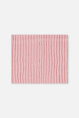Baby Ribbed Knit Neckwarmer Pale Dusty Pink-1