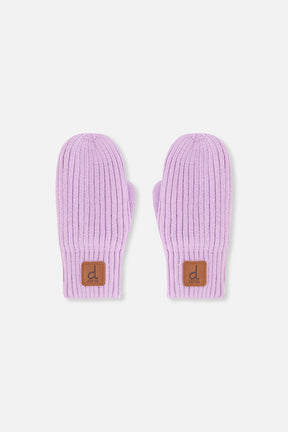Knit Mittens Lavender-0