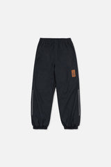 Lined Splash Pants Black Fleece-0