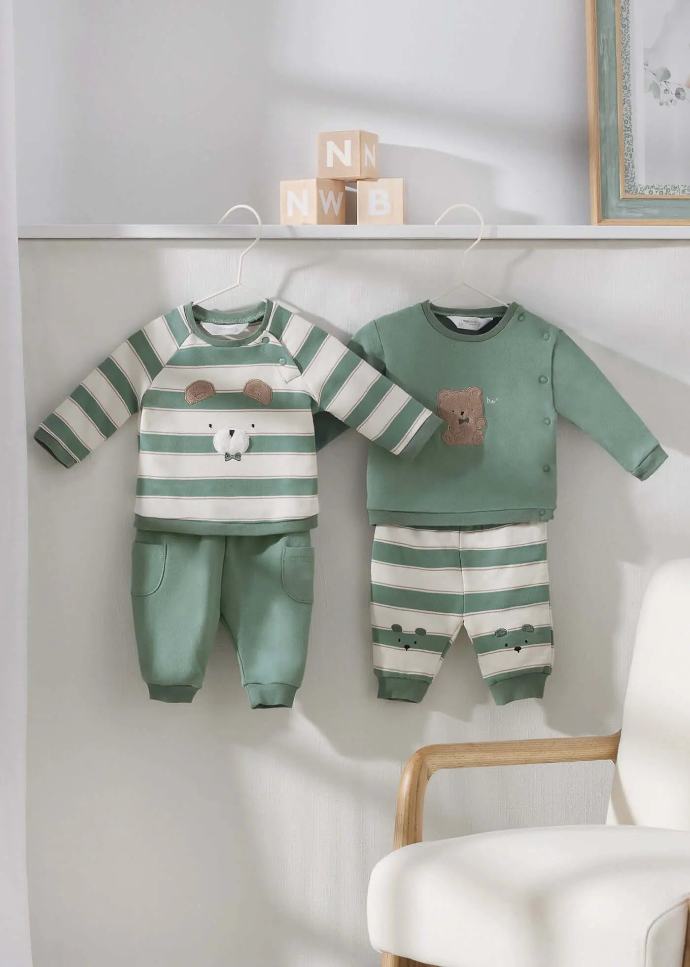 Buy 4 Piece Knitted Set Newborn Boy | Mayoral online | Jenni Kidz