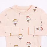 Air Balloon Print on Pyjama Set | Petit Lem - Jenni Kidz
