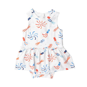 Bodysuit with Skirt - Firecrackers | Angel Dear - Jenni Kidz