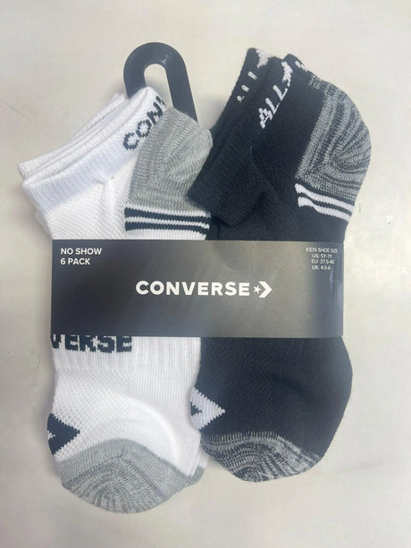 Boys' 6 Pack Low Quarter Socks | Converse - Jenni Kidz
