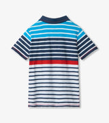 Boys Nautical Stripes Polo Tee | Hatley - Jenni Kidz