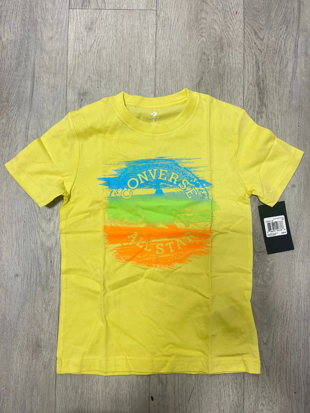Boys T-Shirt Glitch Chuck Yellow | Converse - Converse