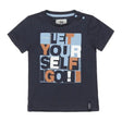 Boys T-shirt Dark Blue Text | Koko-Noko - Jenni Kidz