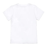 Boys T-shirt White Cockatoo | Dirkje - Jenni Kidz