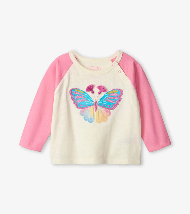 Butterfly Raglan Baby Tee | Hatley - Jenni Kidz