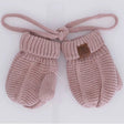 Cotton Knit Baby Mitten - Rose | CALIKIDS - Jenni Kidz