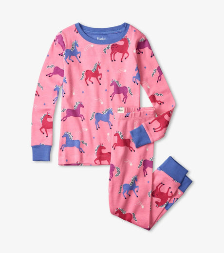 Dreamy Horses Organic Cotton Pajama Set | Hatley - Jenni Kidz