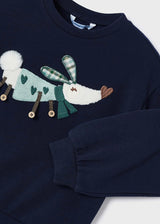 Embroidered Sweatshirt Girl | Mayoral - Mayoral