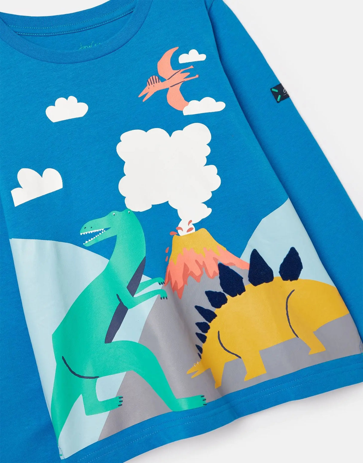 Finlay Long Sleeve T-Shirt - Dino | Joules - Joules