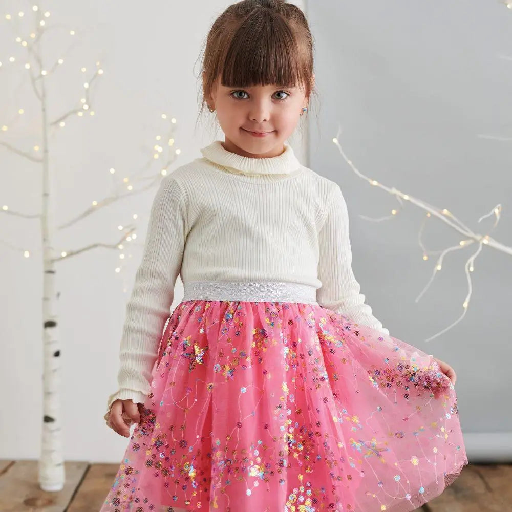 HATLEY Girls Pink Tulle Skirt