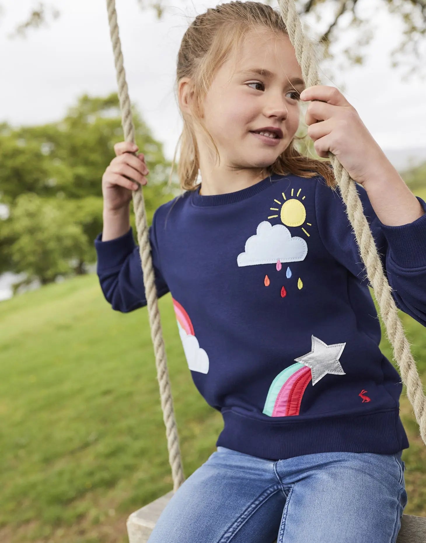 Joules sales girls sweatshirt