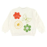Girls Mock Neck Sweatshirt Sunny Cream  | Levi's - Jenni Kidz