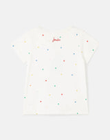 Girls Short Sleeve Applique Artwork T-shirt | Joules - Jenni Kidz
