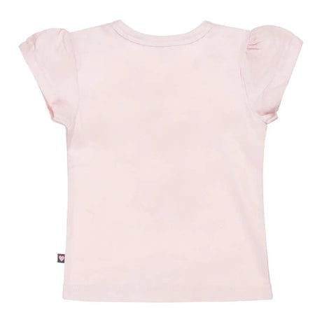 MiniKidz Baby Girls Printed T-Shirts Cotton Rich Novelty Summer Tops Ages  0-24m