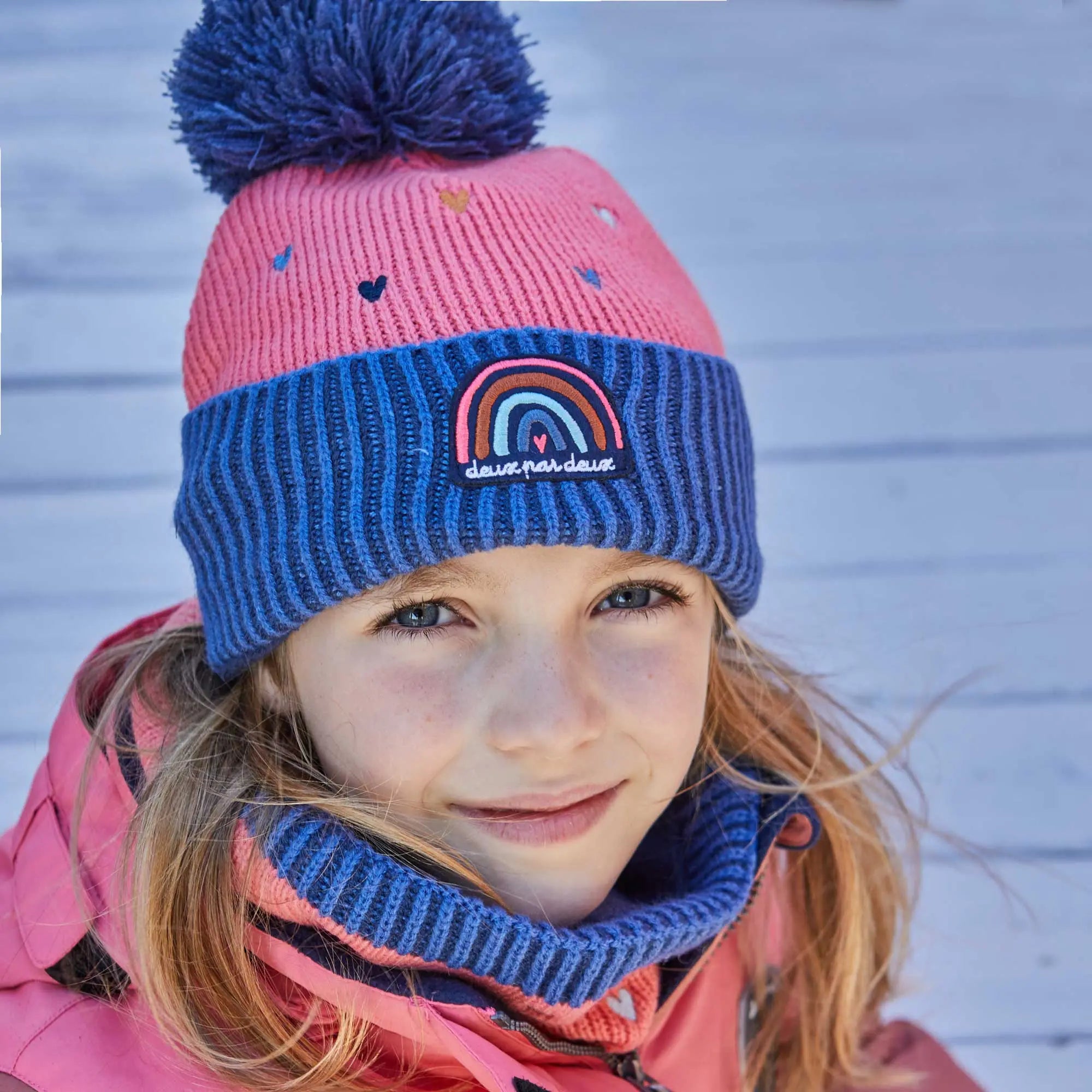 Girls blue best sale winter hat