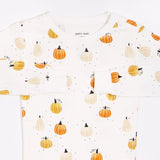 Gourds Print on Off-White Pajama Set | Petit Lem - Jenni Kidz