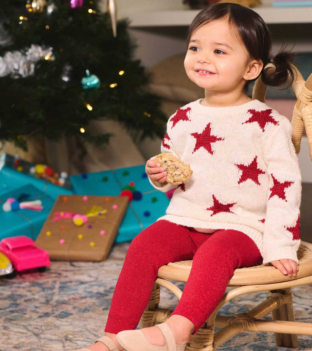 hatley christmas dress Holiday Stars Crushed Velour Dress | Hatley