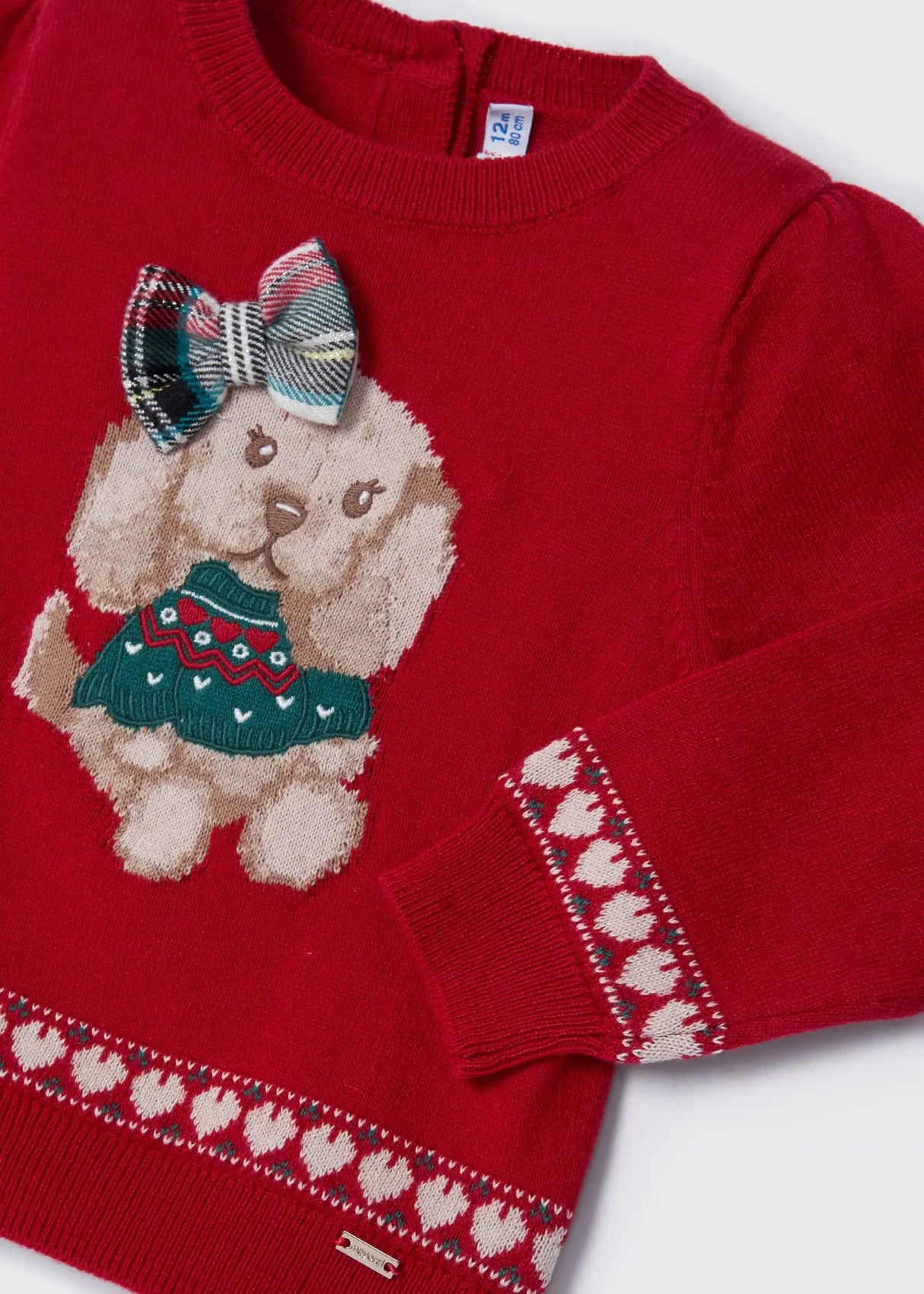 Jersey Sweater Doggy Detail Baby Girl |  Mayoral - Mayoral
