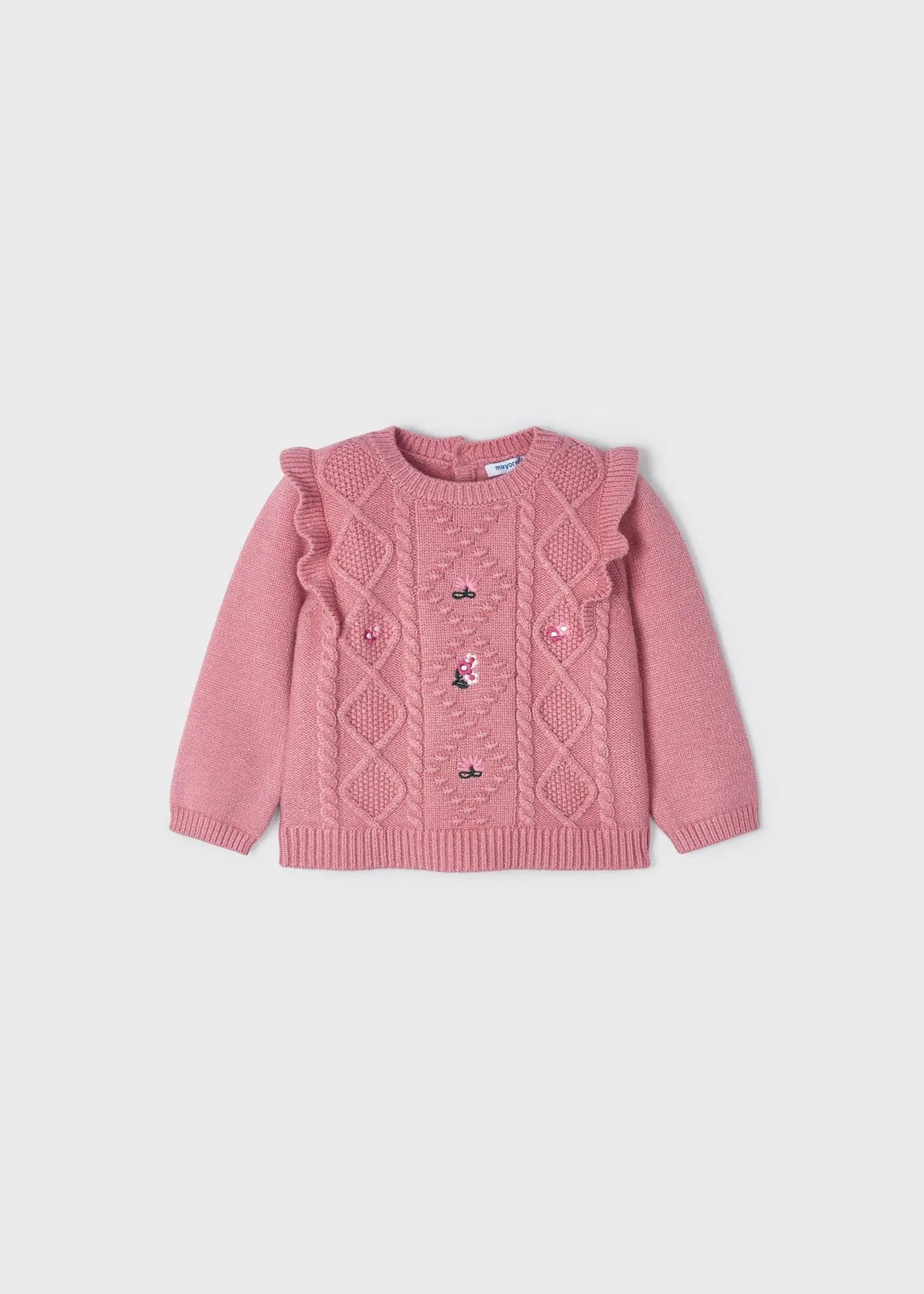 Baby girl pink jumper hotsell