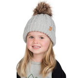 Kids Cable Knit Beanie | Grey | Jan & Jul - Jenni Kidz