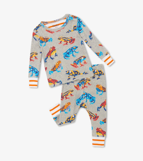 Leaping Frogs Organic Cotton Baby Pajama Set | Hatley - Jenni Kidz