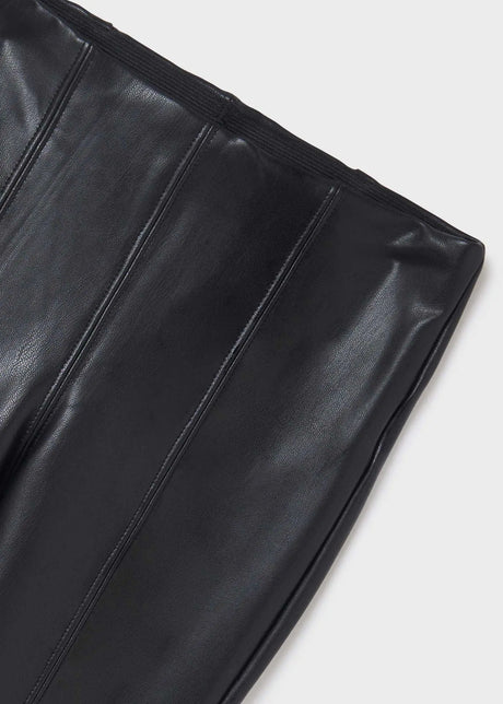 Leatherette Leggings Girl | Mayoral - Mayoral