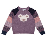 Long Sleeve Knitted Koala Sweater | DEUX PAR DEUX - DEUX PAR DEUX