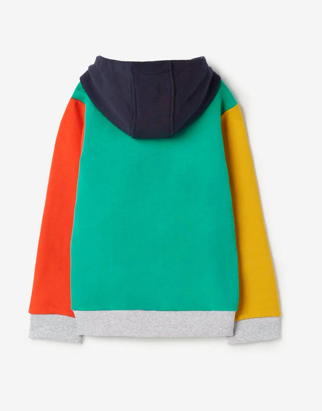 Lucas Colourblock Overhead Hooded Sweatshirt | Joules - Jenni Kidz