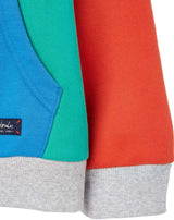 Lucas Colourblock Overhead Hooded Sweatshirt | Joules - Jenni Kidz