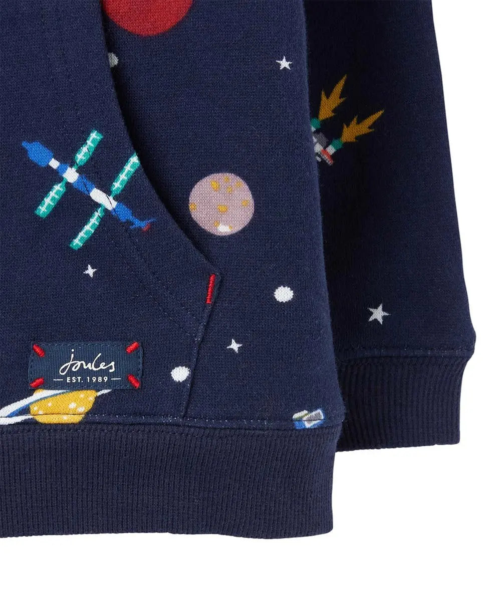 Joules zip hot sale up hoodie