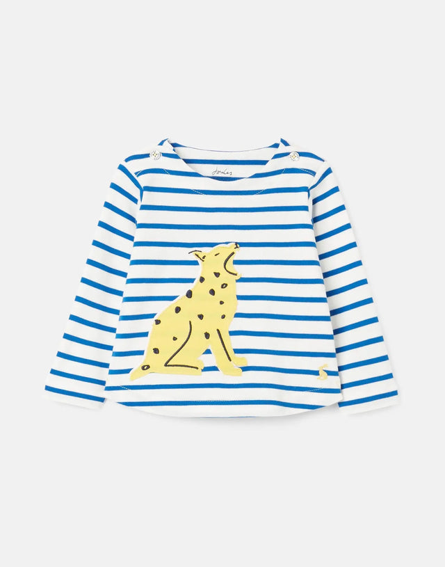 Nursery Collection Artwork Harbour Organically Grown Cotton Top | Joules - Joules