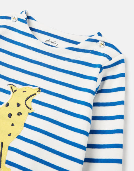 Nursery Collection Artwork Harbour Organically Grown Cotton Top | Joules - Joules