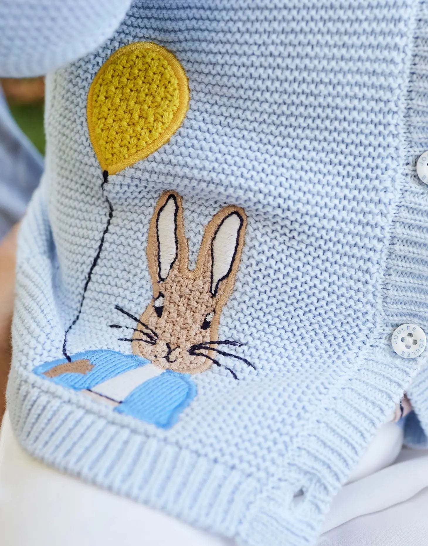 Peter rabbit deals knitted cardigan