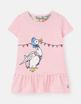 Peter Rabbit Dazzle Organically Grown Cotton Artwork Dress | Joules - Joules