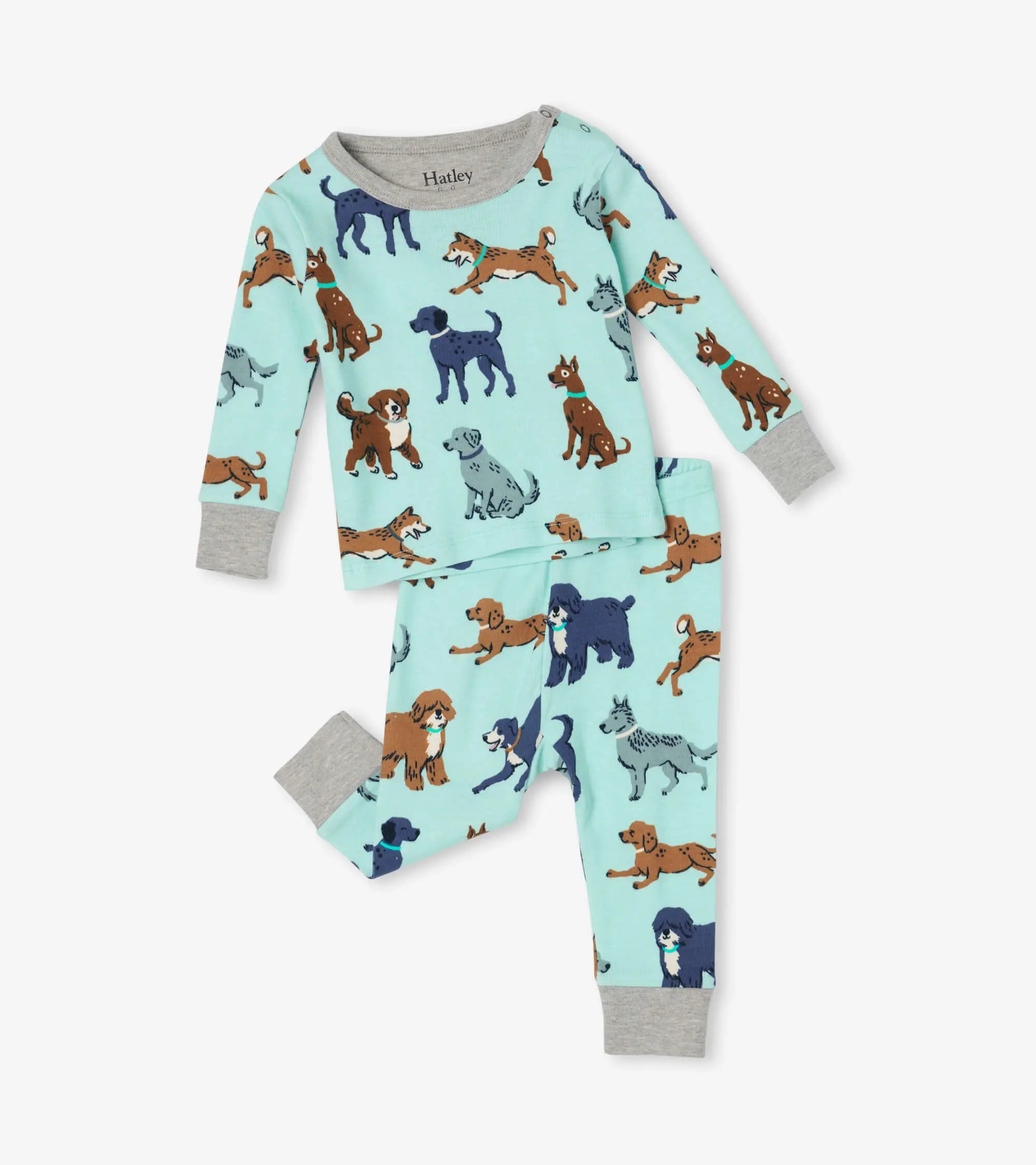 Buy Playful Puppies Organic Cotton Baby Pajama Set