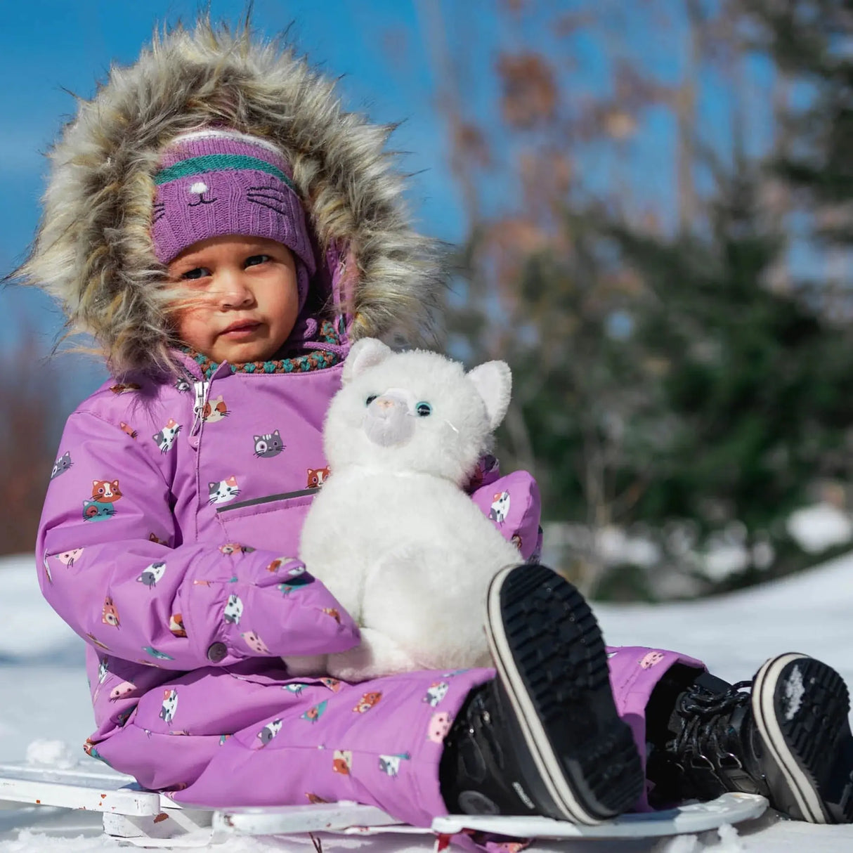 Baby girl one piece snowsuit outlet