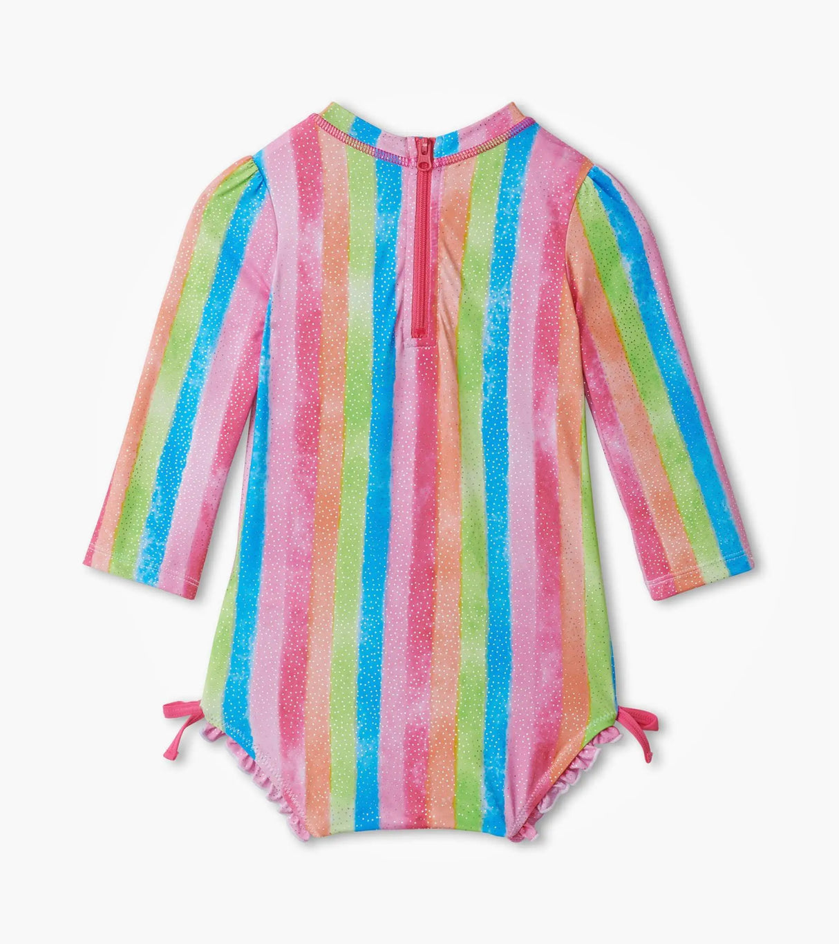 Buy Rainbow Stripes Baby Rashguard Swimsuit
